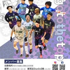 フットサルのチームポスター