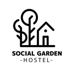 Social Garden Hostel ロゴデザイン