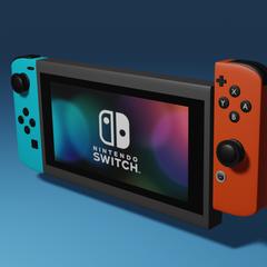 3DCGモデリング「任天堂Switch」