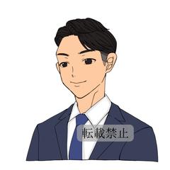 ビジネスマン、サンプルイラスト