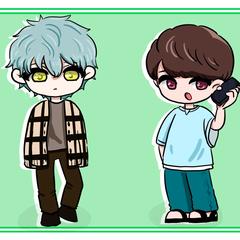 デフォルメキャラ男の子バージョン