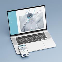 イラストレーター様ポートフォリオサイト