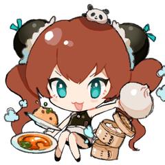 2頭身イラストの練習