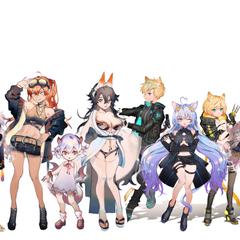 キャラクターデザイン、立ち絵など