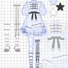 女性アイドル・Vtuber向け衣装デザイン