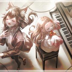 ご依頼イラスト(色・表情差分)