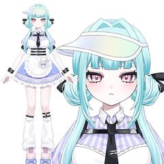 月甘めろな様　Live2Dイラスト
