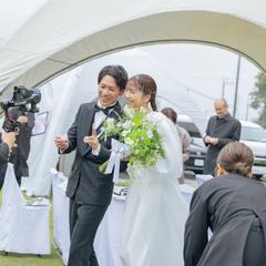 挙式当日の撮影