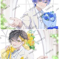 駅の応援広告用イラスト