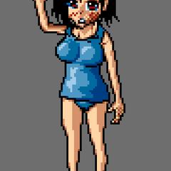 女の子ドット絵