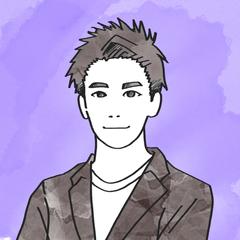 男性 似顔絵