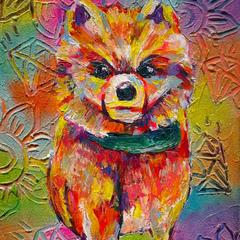 ペットの絵画制作