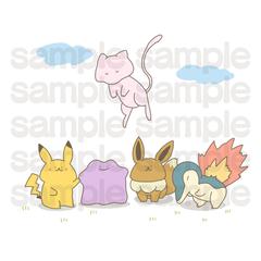 ポケモンデフォルメ
