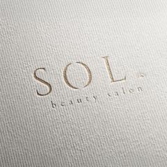 よもぎ蒸し＆オールハンド痩身サロン SOL.様ロゴデザイン