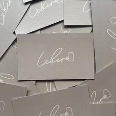 まつ毛サロンLibero様　名刺制作