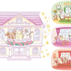 「ケージの賃貸～メゾン・ド・ラパン～」サイト用イラスト