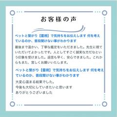 【レビュー】ペットの気持ちを霊視します
