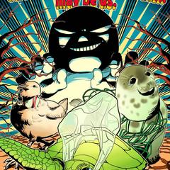 アメコミ風イラスト