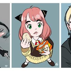のんファンアート　SPY FAMILY編