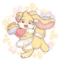 うさぎのシール