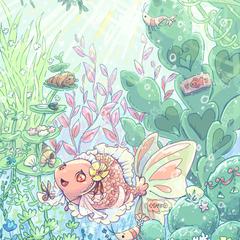金魚のイラスト