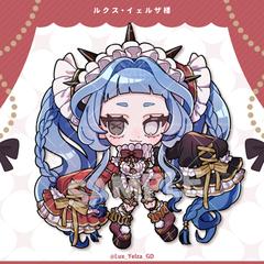 ルクス・イェルザ様╱ミニキャライラスト(SD)