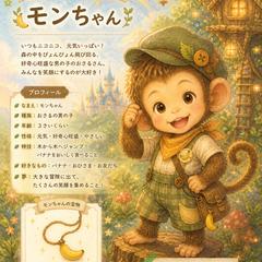 モンちゃん〜森のハッピーいたずらっこ〜
