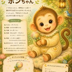 ポンちゃん〜森の小さなわんぱくっこ〜