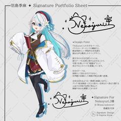 オリジナルサイン（制作例）✦VTuber・イラストレーター様