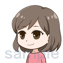 アイコンミニキャラサンプル