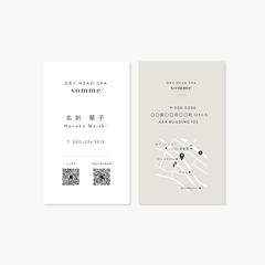 ショップカード｜サロン様