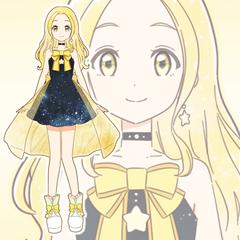 オリジナル（星空女の子）