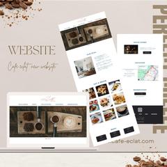 カフェ（ホームページ制作）