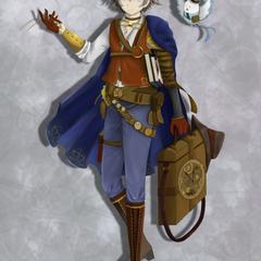 キャラクターデザイン（クロノ）