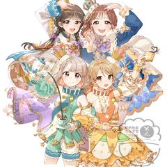 フラワースタンドイラストパネル