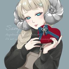 バレンタインイラスト
