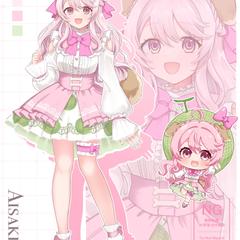 愛咲リリィ様　キャラクターデザイン