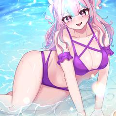 2024年夏のマンスリーイラスト