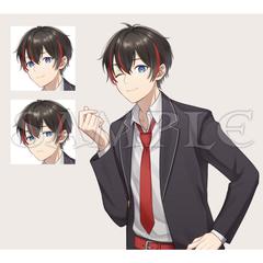 【ご依頼品】人物表情差分②