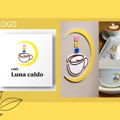 カフェロゴ作りました！