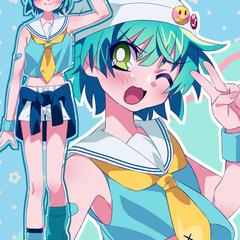 立ち絵とバストアップイラスト
