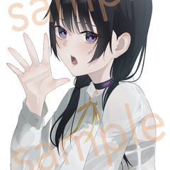 おさげの女の子