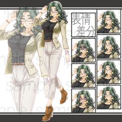 今まで作成した自作・依頼もろもろの立ち絵　1