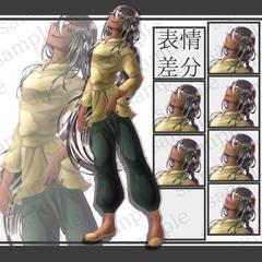 今まで作成した自作・依頼もろもろの立ち絵　2