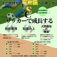 新規サッカーチームの広告用チラシ