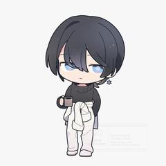 グッズ用ミニキャラデザイン(アクキー・アクスタ想定)
