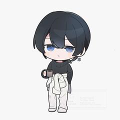 グッズ用ミニキャラデザイン(アクキー・アクスタ想定)