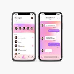 メッセージアプリ