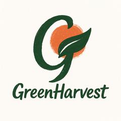 オーガニック食品ブランドのロゴデザイン作成