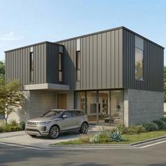 戸建住宅の外観パース